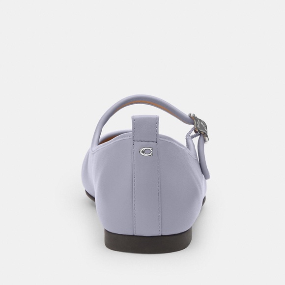New💜Coach C Rivet Mary Jane Muted Lilac - Picture 3 of 3